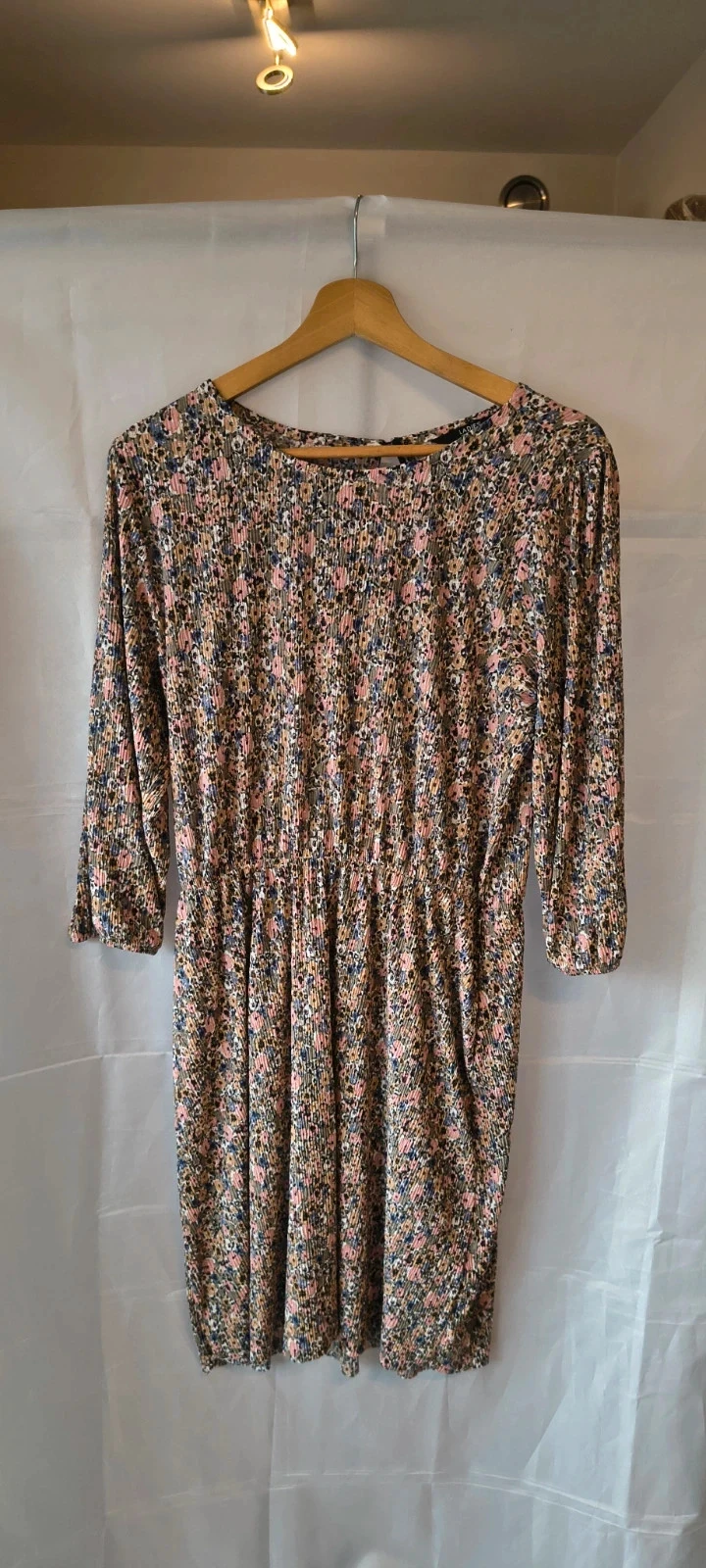Elegante bloemenjurk M (38/40) | Herfstkleuren | Comfortabele pasvorm |#286 – photo 2